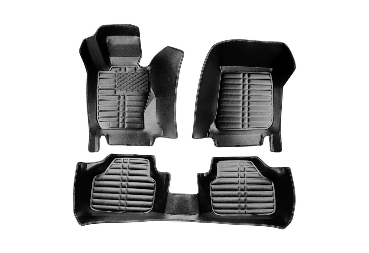 fussmattenprofi.com Auto-Fußmatte 5D Premium Auto Fussmatten für BMW X1 (E84) 2009-2015 (1 St), für BMW BMW X1 Bild 4