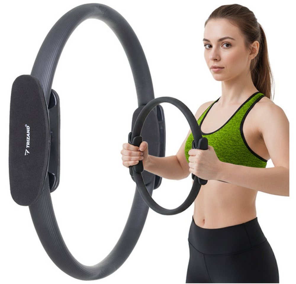 Trizand Trainingsring Übungsring Pilates-Ring 38 cm (Spar-Set, 1-tlg., effektives Training), gezielte Übungen, ideal für Anfänger und Rehabilitation Bild 5