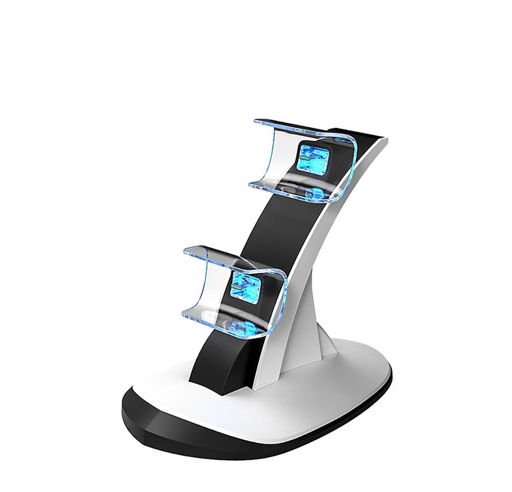 Toomoke PS5 Controller Ladestation,Dual-USB Schnellladung,Zubehör für PS5 Controller-Ladestation (1000 mA, Ladekabel PS5 Zubehör für PlayStation 5) Bild 2