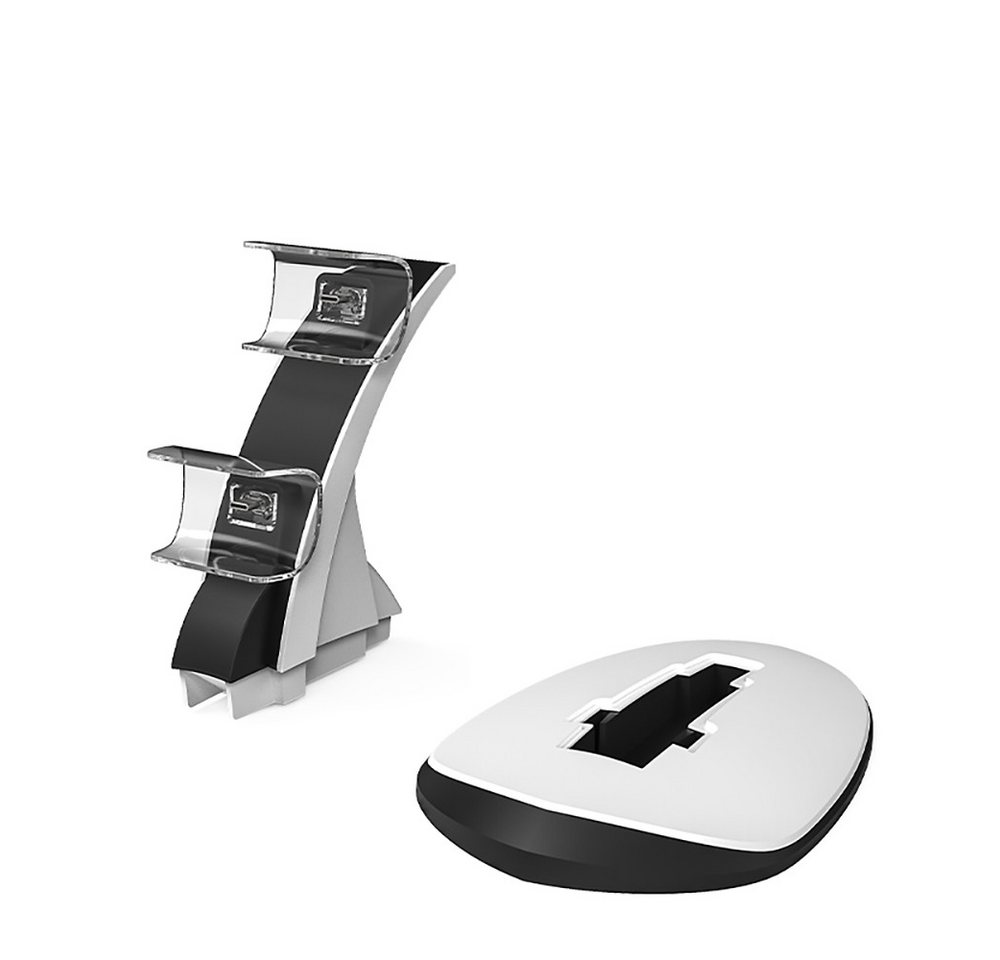 Toomoke PS5 Controller Ladestation,Dual-USB Schnellladung,Zubehör für PS5 Controller-Ladestation (1000 mA, Ladekabel PS5 Zubehör für PlayStation 5) Bild 4