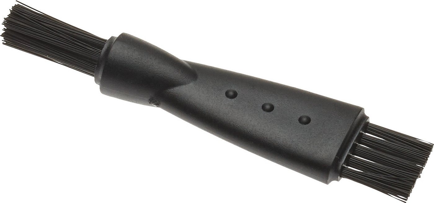 EFALOCK Professional Tools GmbH Elektrorasierer Efalock Goal Folienrasierer Schwarz - elektrischer Rasierer, Aufsätze: 2, Doppelfolienrasierer Reinigungsbürste, Netzteil, hypoallergene Gold-Titanium-Scherfolie