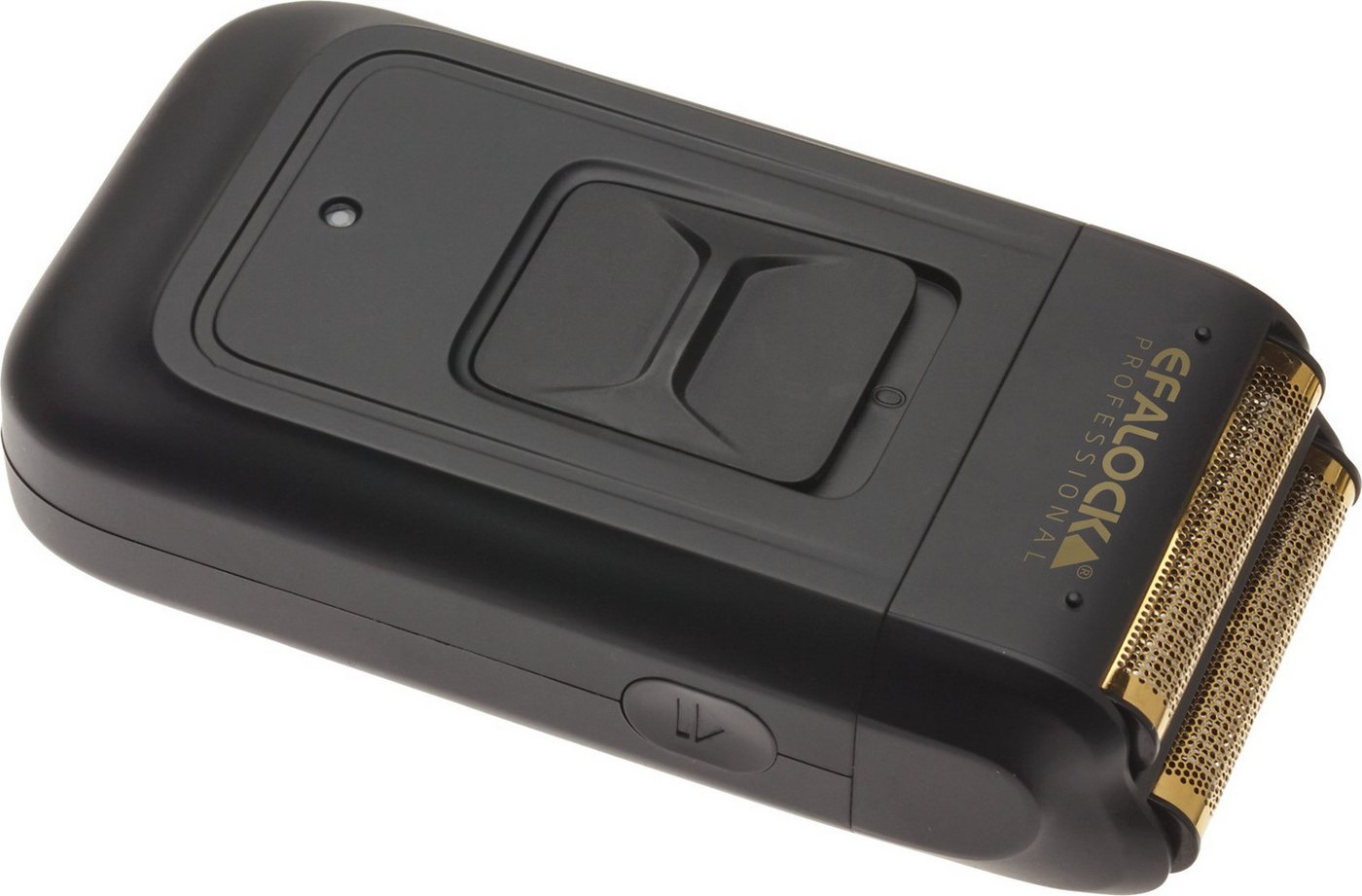 EFALOCK Professional Tools GmbH Elektrorasierer Efalock Goal Folienrasierer Schwarz - elektrischer Rasierer, Aufsätze: 2, Doppelfolienrasierer Reinigungsbürste, Netzteil, hypoallergene Gold-Titanium-Scherfolie Bild 2