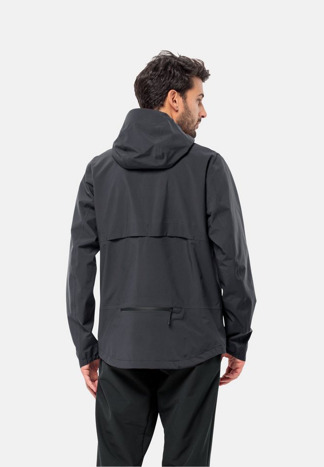 Jack Wolfskin Fahrradjacke BIKE COMMUTE MONO JKT M Fahrradjacke, leicht, Kapuze
