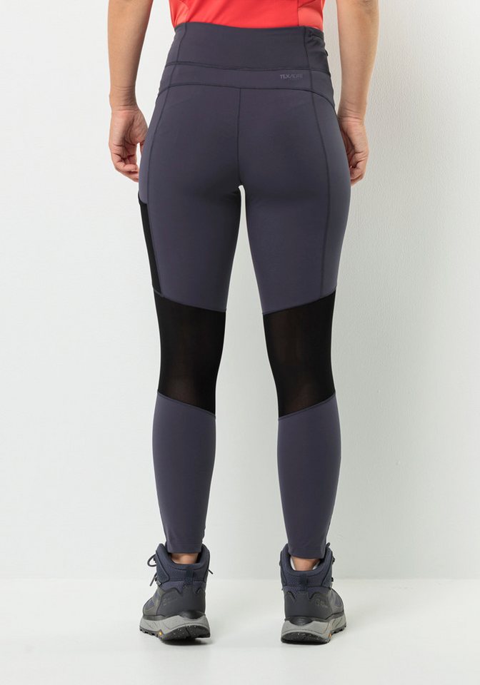 Jack Wolfskin Funktionshose KENSTEIG TIGHTS W Sporthose, eng anliegend, atmungsaktiv Bild 5