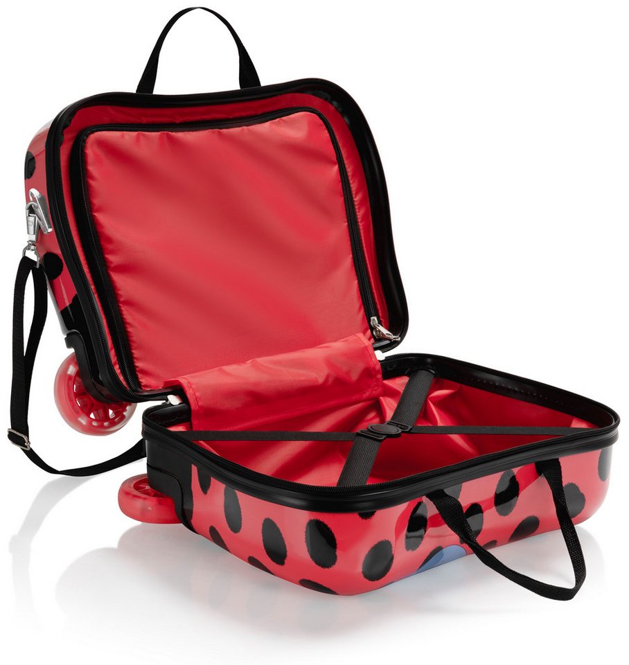 Heys Kinderkoffer Kinderkoffer Heys Kids Ride-On Luggage, 16 cm, 4 Rollen, Heys Kindergepäck Kindertrolley Marienkäfer