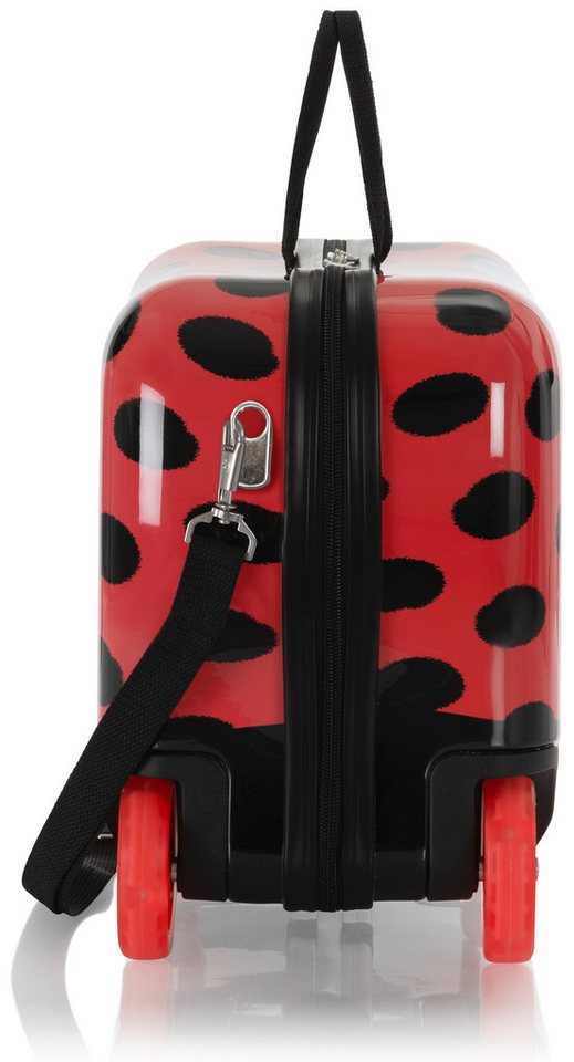 Heys Kinderkoffer Kinderkoffer Heys Kids Ride-On Luggage, 16 cm, 4 Rollen, Heys Kindergepäck Kindertrolley Marienkäfer Bild 2