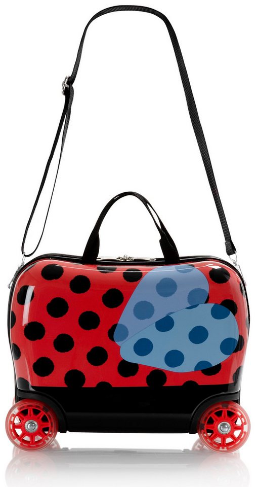 Heys Kinderkoffer Kinderkoffer Heys Kids Ride-On Luggage, 16 cm, 4 Rollen, Heys Kindergepäck Kindertrolley Marienkäfer Bild 4