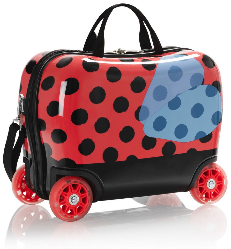 Heys Kinderkoffer Kinderkoffer Heys Kids Ride-On Luggage, 16 cm, 4 Rollen, Heys Kindergepäck Kindertrolley Marienkäfer Bild 5