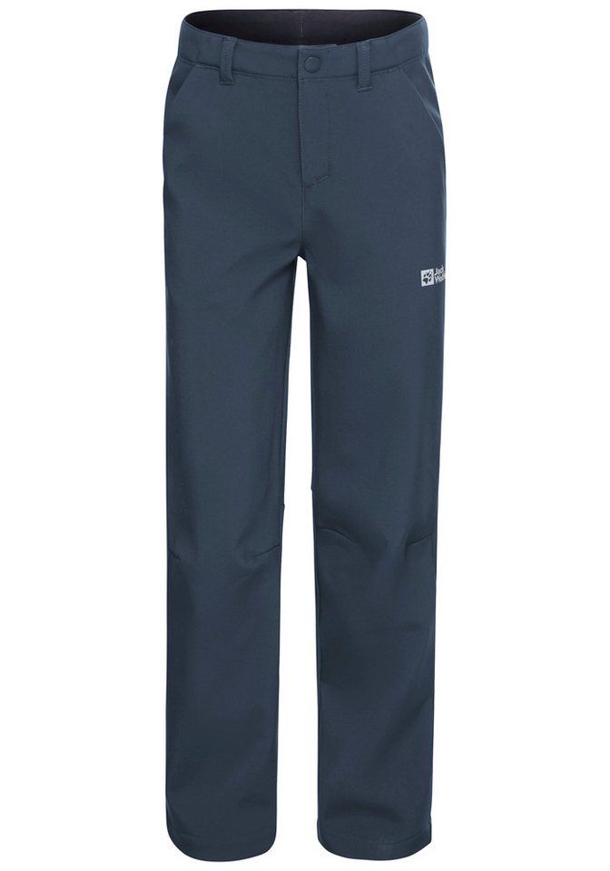 Jack Wolfskin Softshellhose FOURWINDS PANTS K Kinderhose, wind- und wasserabweisend, atmungsaktiv Bild 3