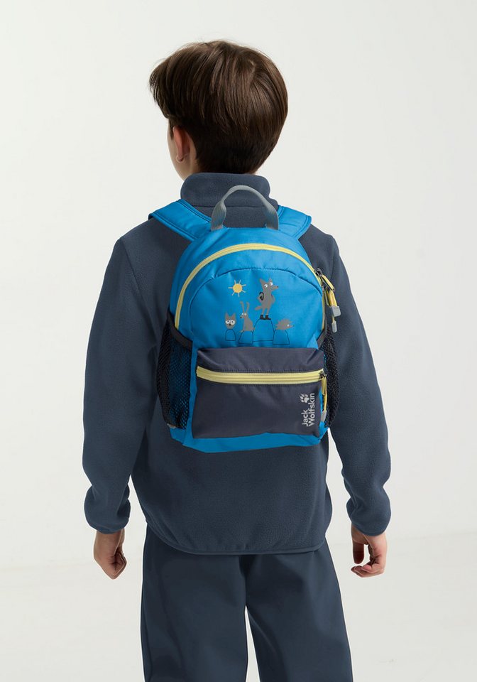 Jack Wolfskin Kinderrucksack LITTLE SCOUT 10, 10L Kinderrucksack, komfortabel, ideal für erste Abenteuer Bild 4