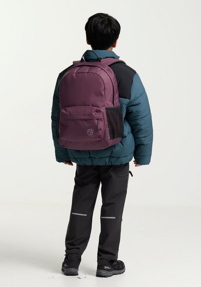 Jack Wolfskin Kinderrucksack REBEL PACK 25, 25L Kinderrucksack, robust, vielseitig