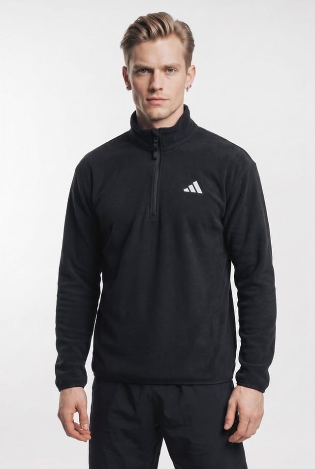 adidas Performance Rollkragenshirt ADI365 RUNNING ESSENTIALS WINTERISED FLEECE HALF-ZIP mit Reißverschluss, climawarm® Technologie, aus Polyester