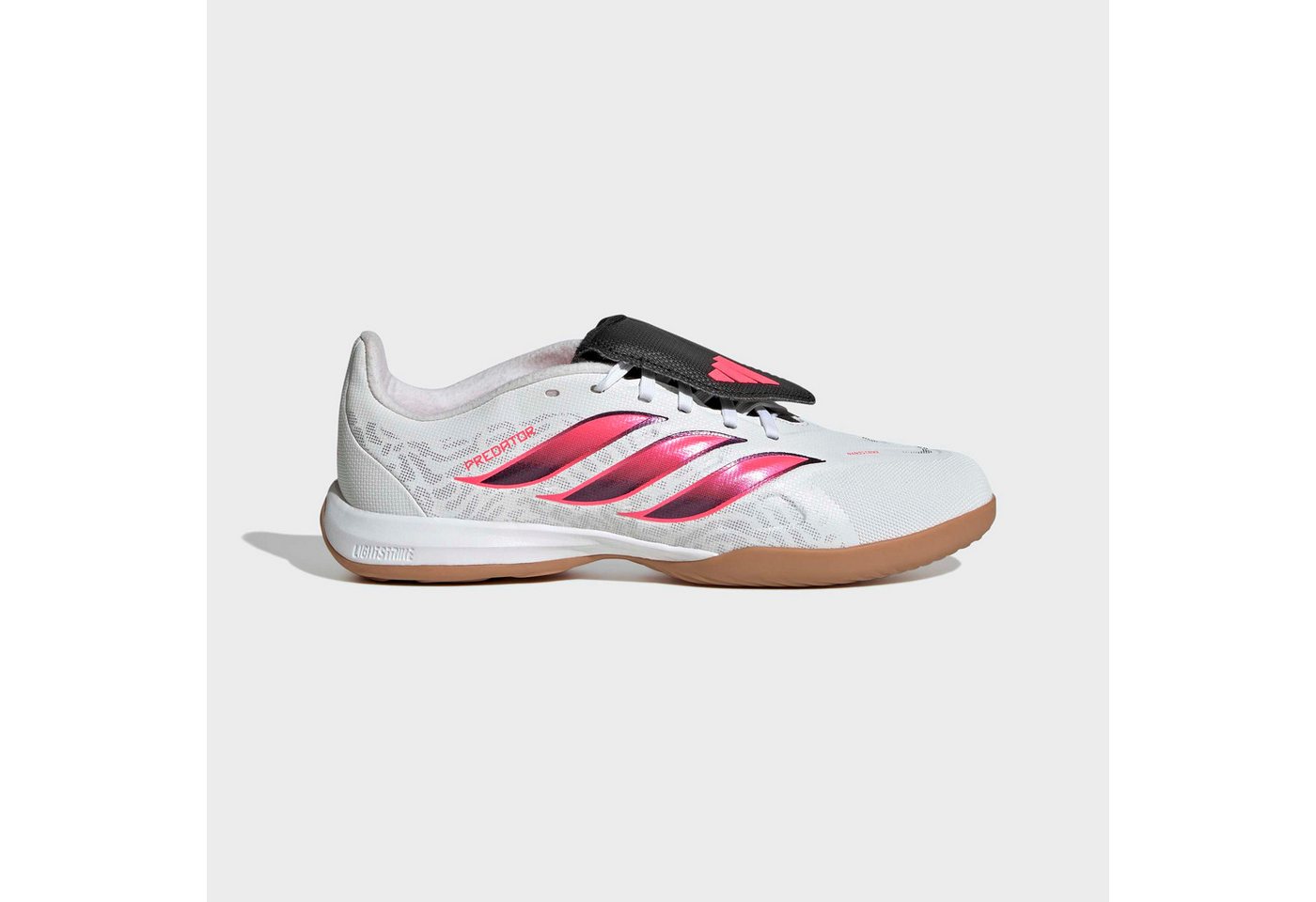 adidas Performance PREDATOR LEAGUE KIDS, UMSCHLAGBARE ZUNGE Fußballschuh für Hallenboden, für Jugendliche & Kinder Bild 2