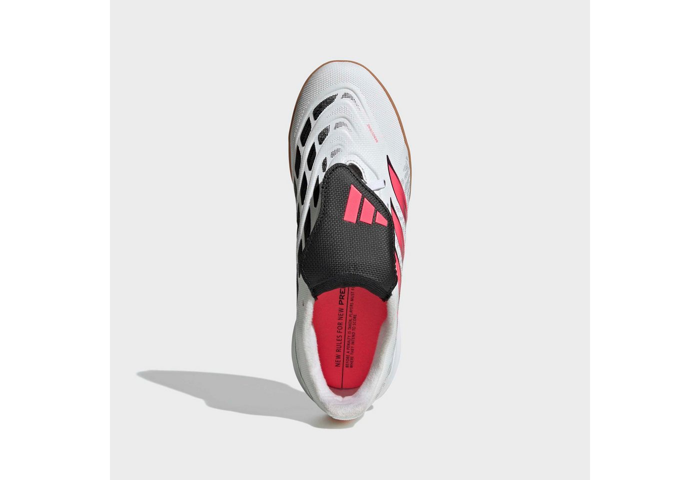 adidas Performance PREDATOR LEAGUE KIDS, UMSCHLAGBARE ZUNGE Fußballschuh für Hallenboden, für Jugendliche & Kinder Bild 4