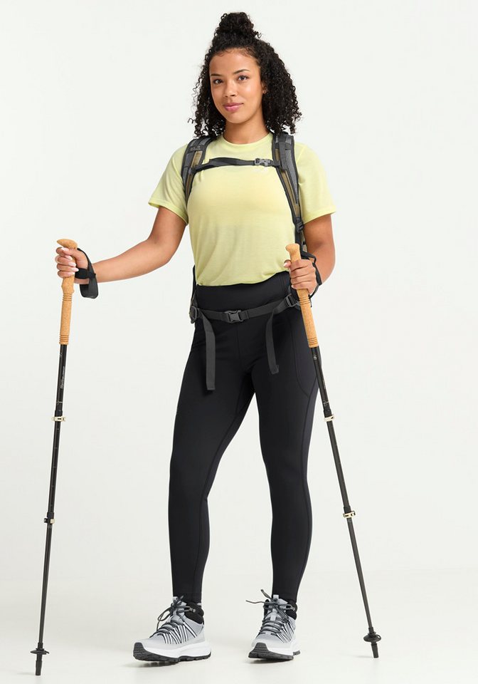 Jack Wolfskin Funktionstights WILDSTRIDE TIGHTS W Sporthose, eng anliegend, atmungsaktiv Bild 3