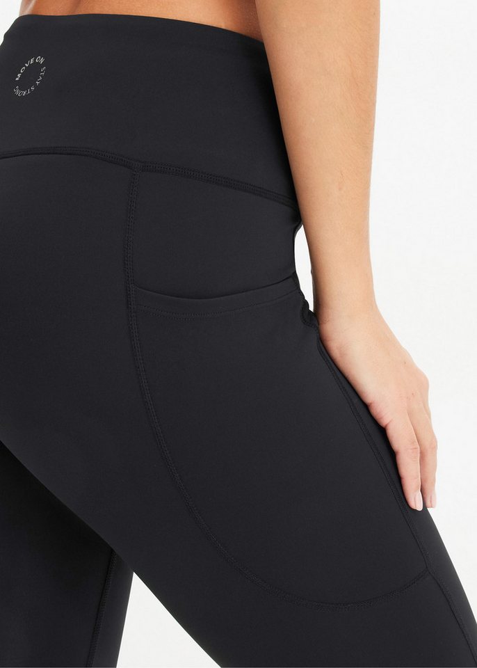 bonprix Funktionsleggings weiches Material, doppelter Taillenbund, Skinny Fit Bild 5