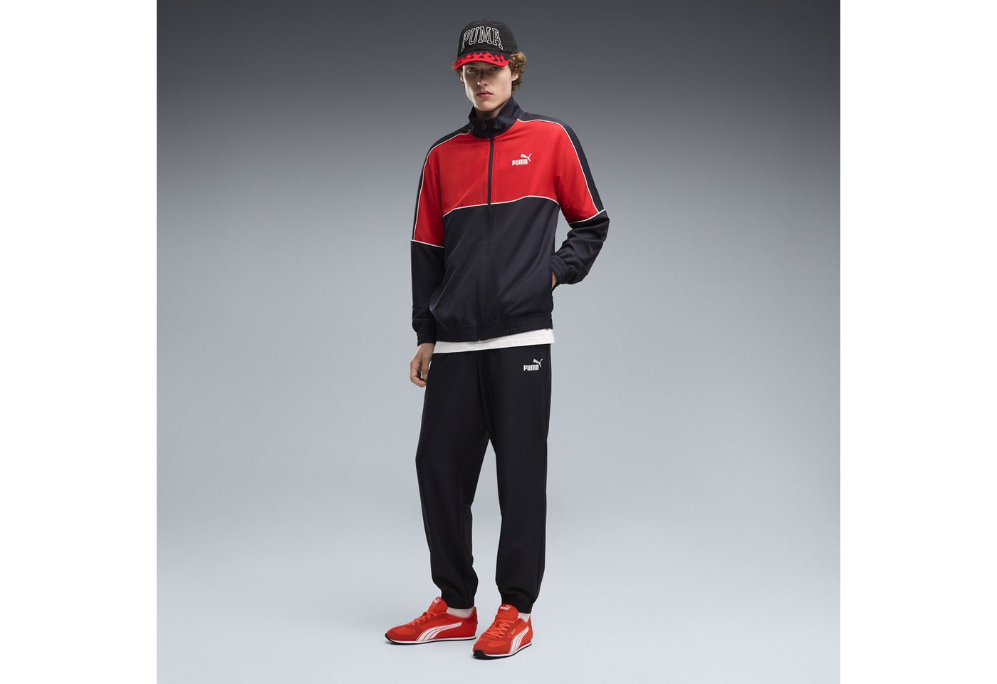 PUMA Trainingsanzug Colourblocked Gewebter Trainingsanzug Herren Bild 4