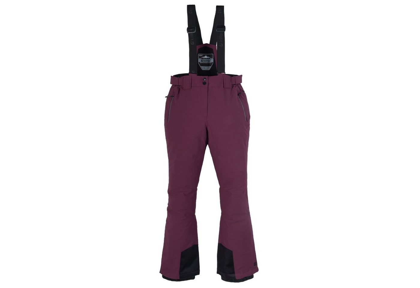 Killtec Skianzug Damen Skijacke + Skihose (lila/gelb, Gr. 36)
