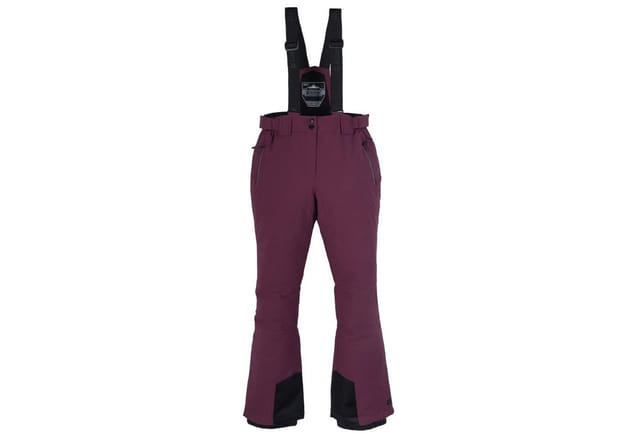 Killtec Skianzug Damen Skijacke + Skihose (lila/gelb, Gr. 36)