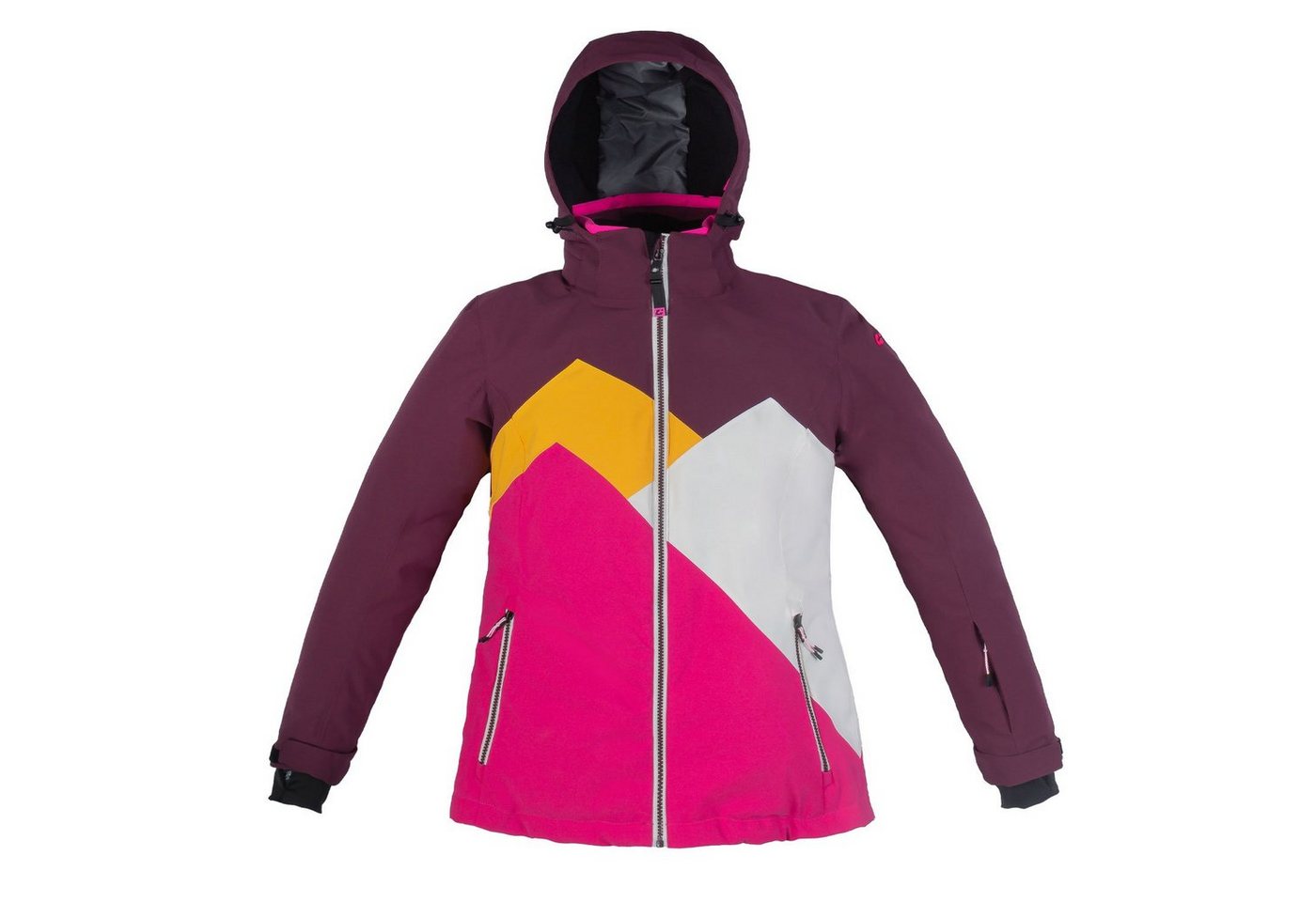 Killtec Skianzug Damen Skijacke + Skihose (lila/gelb, Gr. 36) Bild 5