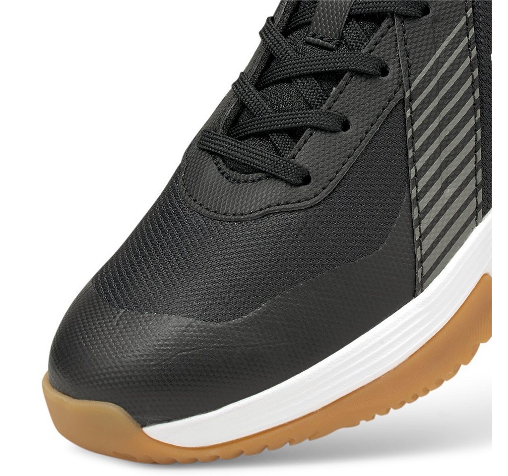 PUMA Hallen-Indoorschuhe Varion schwarz Kinder Badmintonschuh Bild 3