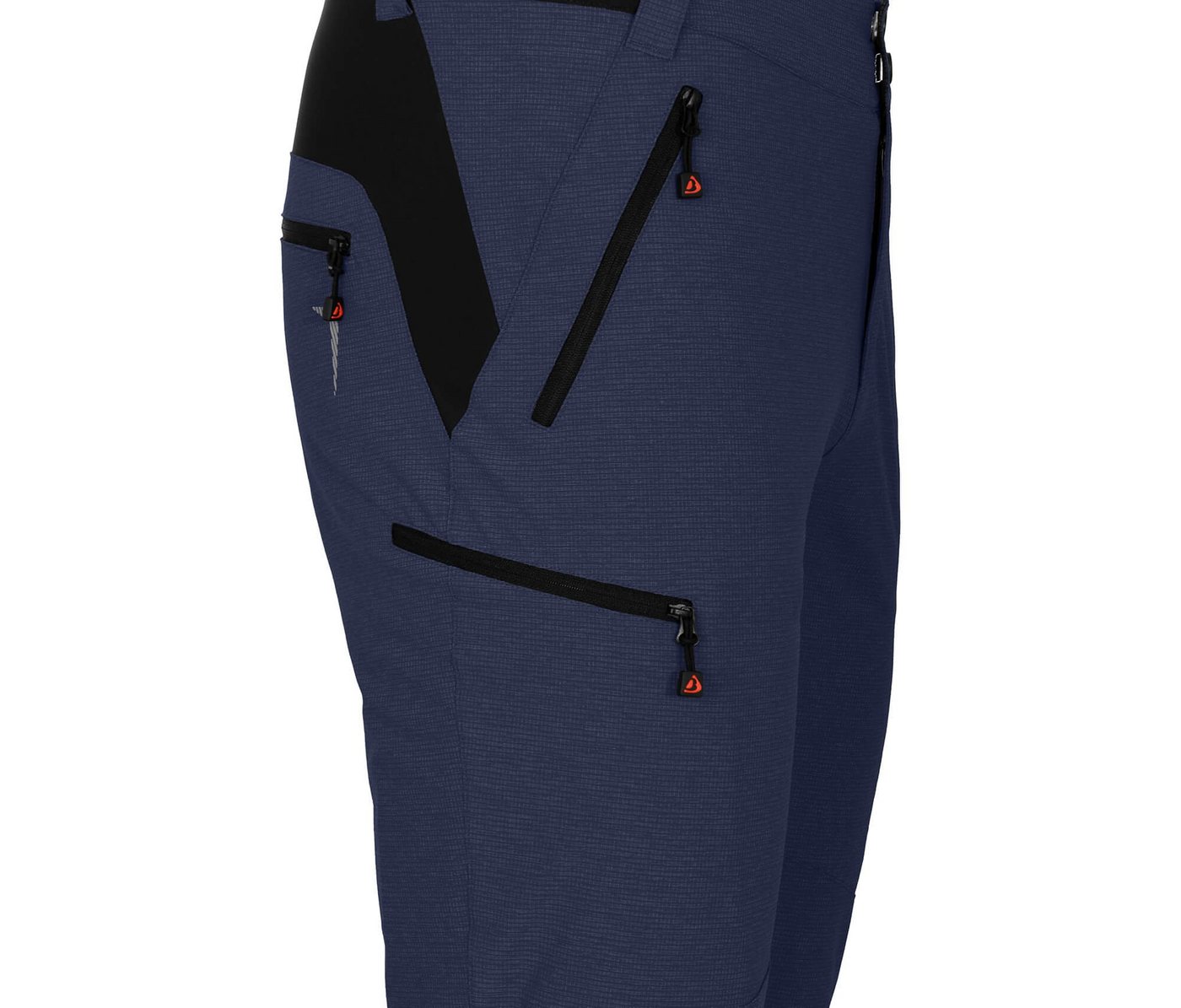 Fahrradhose PORVOO (mit gepolsterter Innenhose) Herren Radhose, robust, elastisch, Langgrößen, peacoat blau Bild 3