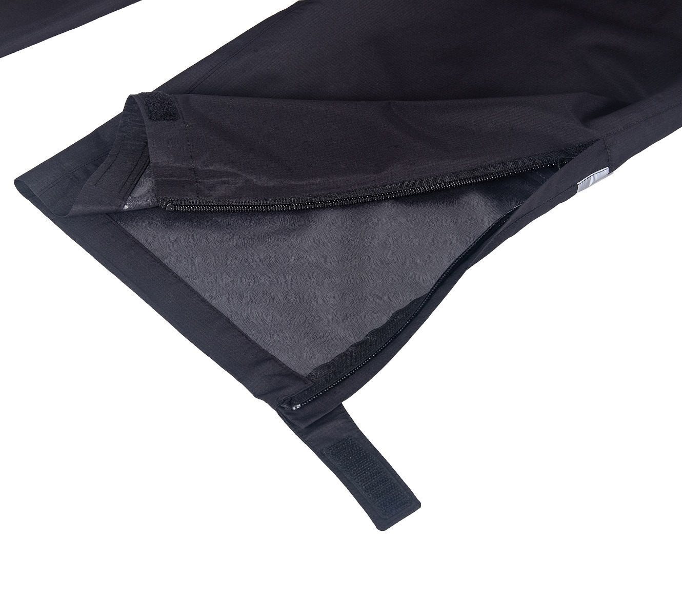 RennerXXL Regenhose Melton Herren Funktionshose Herren wasserdicht atmungsaktiv Übergrößen Durchgriff-Taschen, reflektierende Applikationen, elastischer Bund