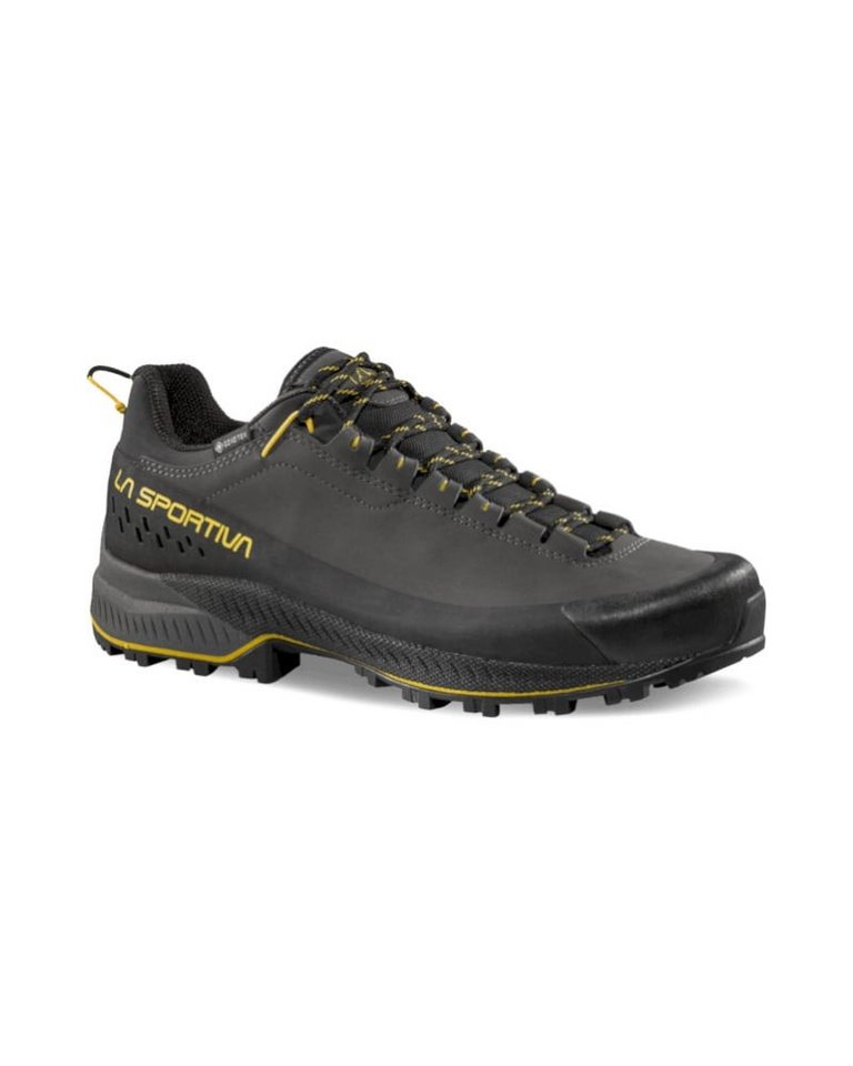 La Sportiva TX5 Evo GTX (Zustieg, Nubukleder, wasserdicht) carbongrau/gelb Herren Wanderschuh