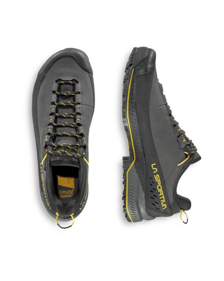 La Sportiva TX5 Evo GTX (Zustieg, Nubukleder, wasserdicht) carbongrau/gelb Herren Wanderschuh Bild 3
