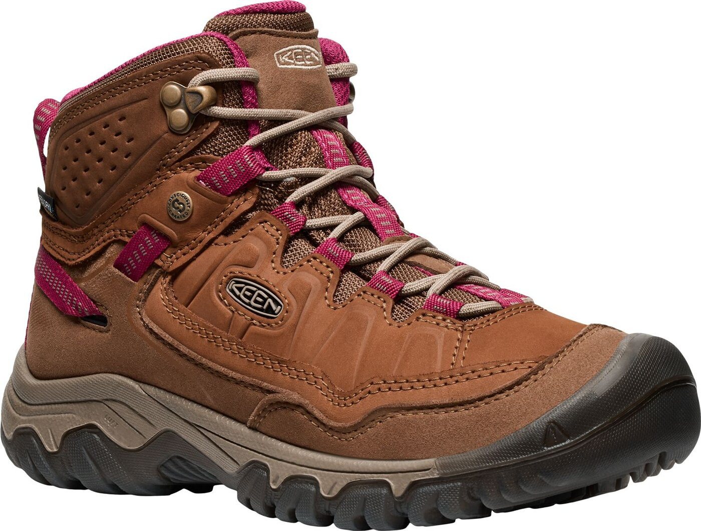 Keen TARGHEE IV MID WP W-BISON/BEAUJOLAIS BISON/BEAUJOLAIS Wanderschuh Bild 4