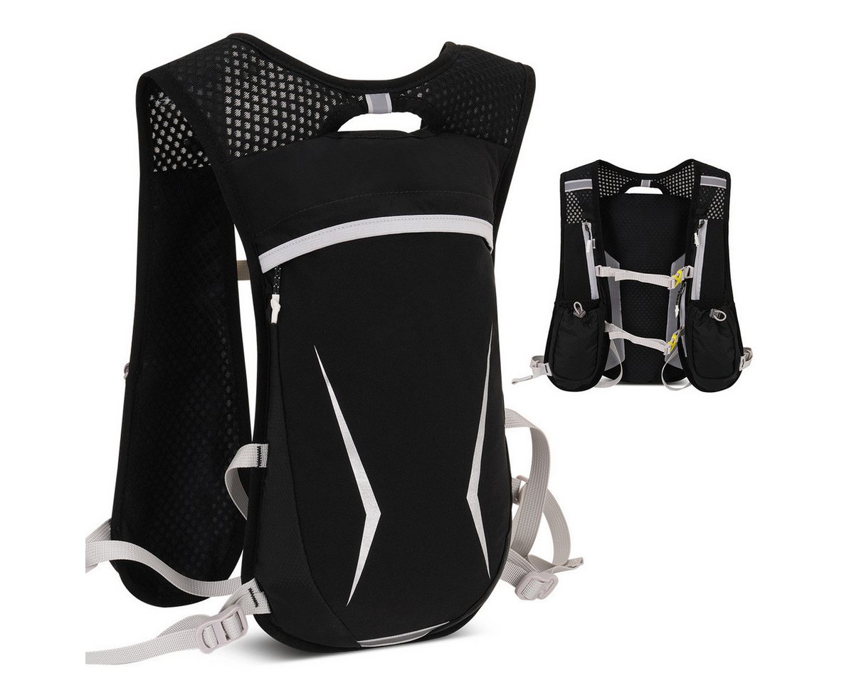 Coonoor Trinkrucksack Laufweste für Männer und Frauen, Hydrationsrucksack mit Reflektoren (1-tlg), verstellbare Laufweste für Laufen und Radfahren, Trinken unterwegs Bild 4