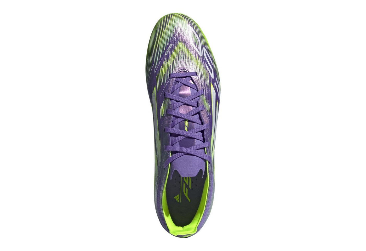 adidas Performance F50 Pro MG (für Kunstrasen, Hart- und Aschenplätze) purple/lime Herren Fußballschuh Bild 2