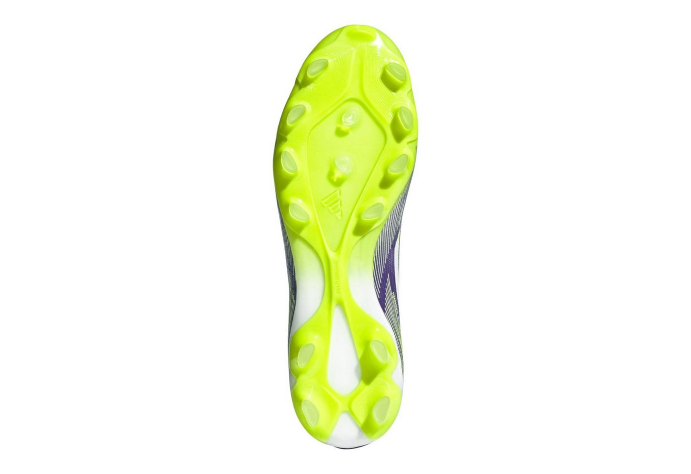 adidas Performance F50 Pro MG (für Kunstrasen, Hart- und Aschenplätze) purple/lime Herren Fußballschuh Bild 3