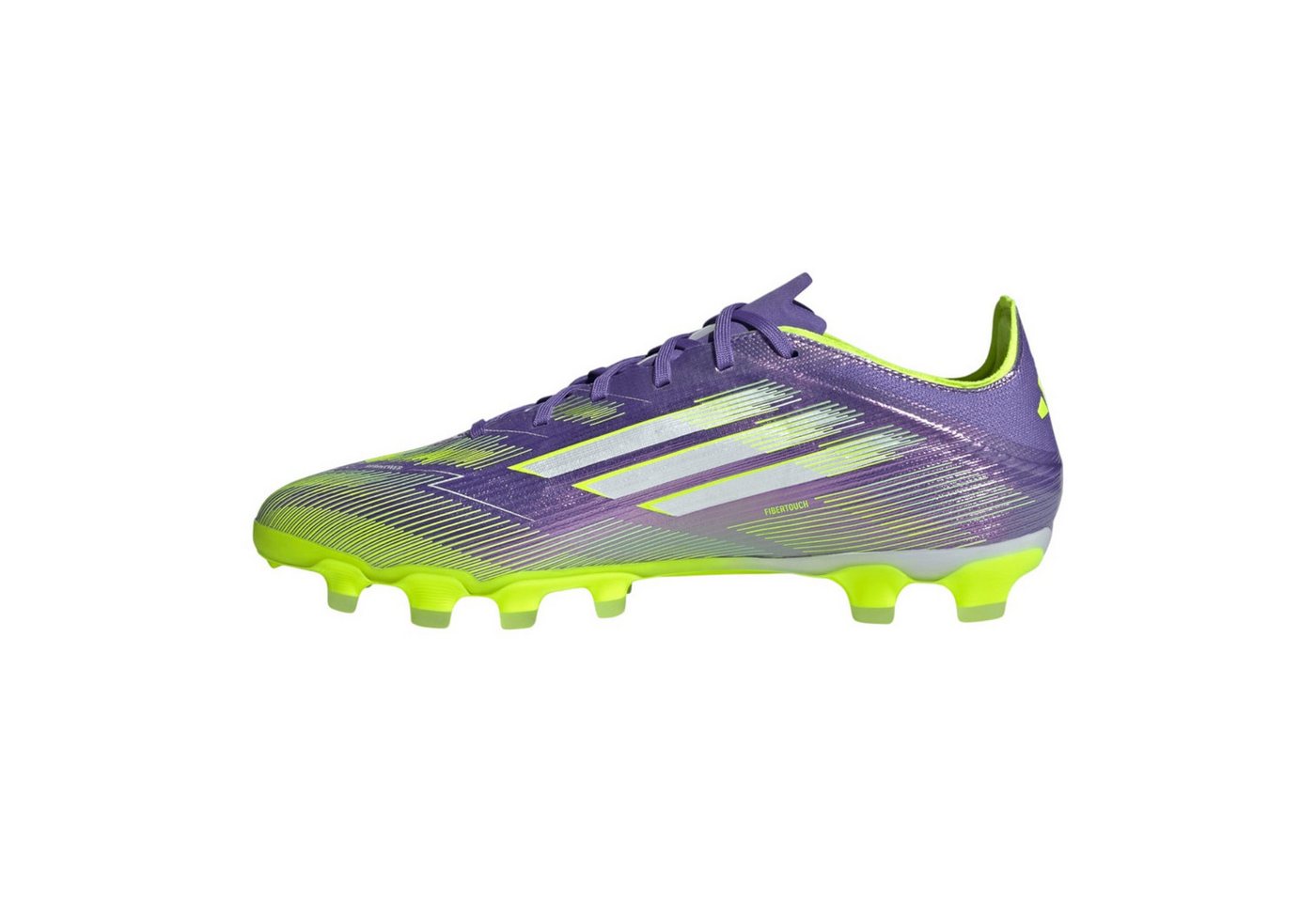 adidas Performance F50 Pro MG (für Kunstrasen, Hart- und Aschenplätze) purple/lime Herren Fußballschuh Bild 4