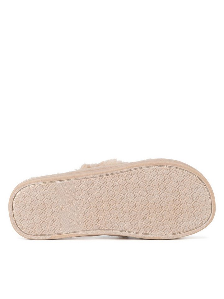 Mexx Mexx Damen-Hausschuhe beige MI002004343W Hallenschuh Bild 3