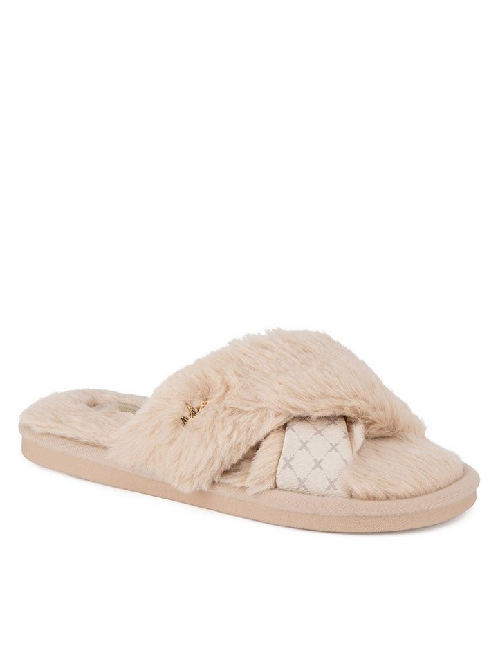 Mexx Mexx Damen-Hausschuhe beige MI002004343W Hallenschuh Bild 4