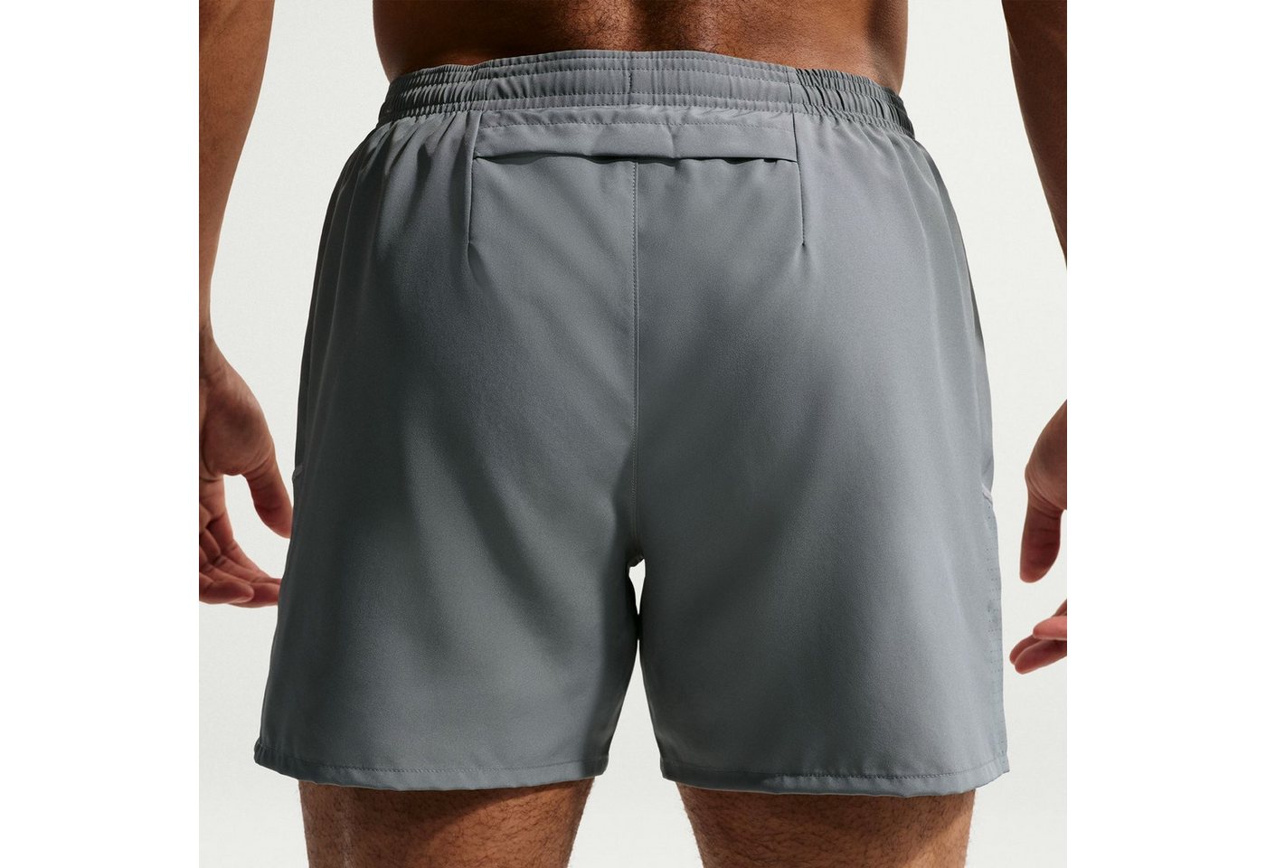 Nike Laufhose M NK DF MILER 5BF SHORT SMOKE GREY/SMOKE GREY/REFLECTI Bild 5