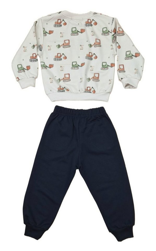 Fashion Boy Sweatanzug Jungen 2-teiliges Set mit Sweatshirt & Jogginghose JF1108a (Set, Sweatshirt & Jogginghose) Bild 3