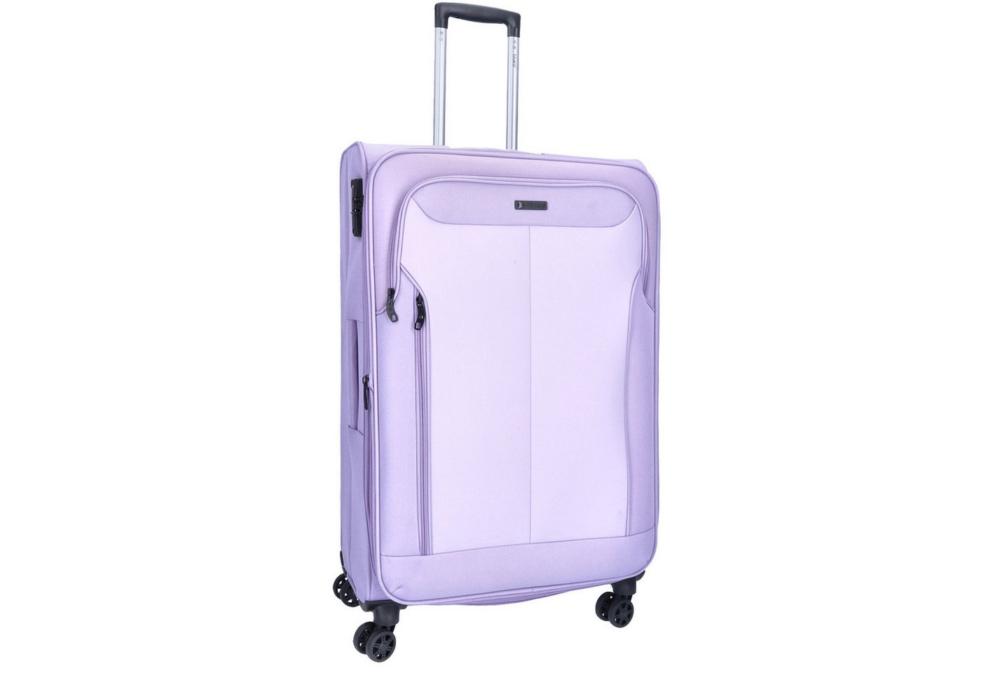 TheTrueC Koffer TheTrueC 4 Rollen Koffer Superleicht 77cm Kopenhagen Flieder, 4 Rollen Rollen Bild 5