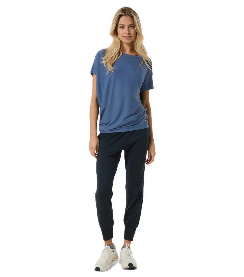 SUPER.NATURAL Trainingsshirt Yoga Loose Tee oceanblau Damen Bild 2