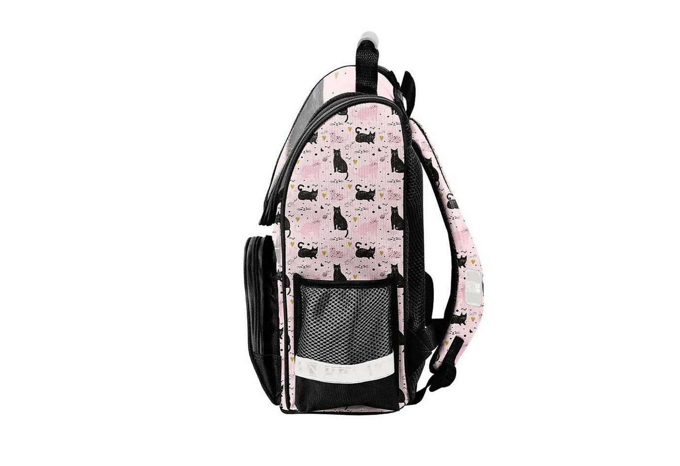 PASO Schulrucksack Mega-Set Kätzchen Princess Schulset 6-tlg. (Rucksack + Turnbeutel + Federmäppchen + Lunchbox + Trinkflasche + Sporttasche, 6-tlg) Bild 4