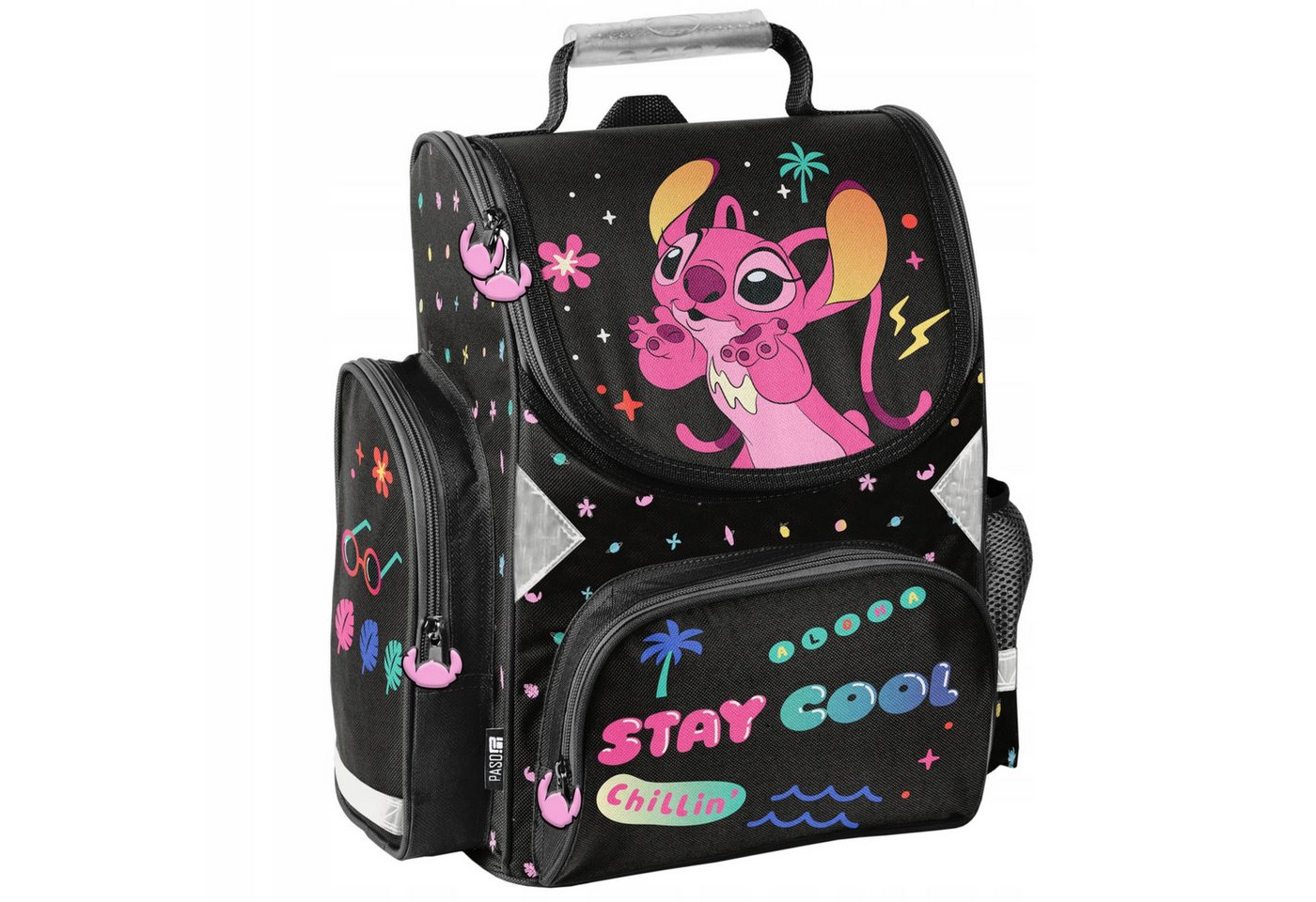 PASO Schulrucksack Mega Schulset XL 6-tlg.- Lilo & Stitch Disney (Schulranzen-Set, 6-tlg) Bild 2