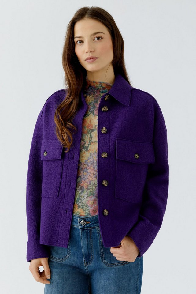 Oui Outdoorjacke Lässig geschnitten Bild 4