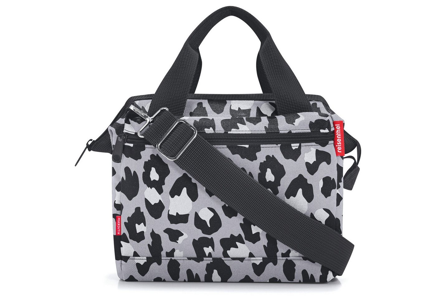 KlickFix Fahrradtasche reisenthel Roomy 4 - Lenkertasche 24 cm (leo nero) Bild 2