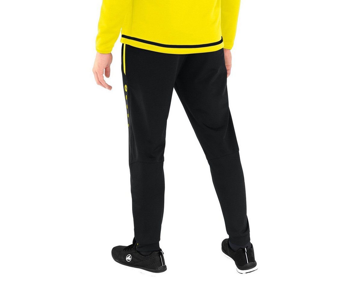 Jako Trainingshose Polyesterhose Competition 2.0 lang schwarz/gelb Herren Bild 4
