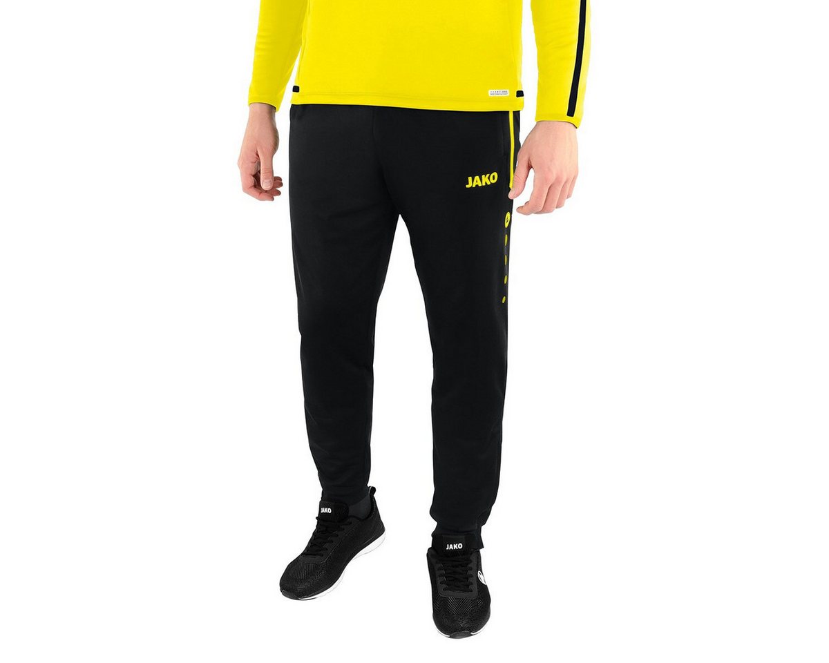 Jako Trainingshose Polyesterhose Competition 2.0 lang schwarz/gelb Herren Bild 5