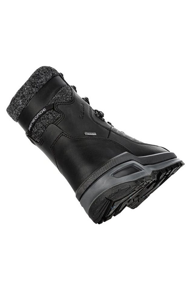 Lowa Renegade Evo Ice GTX (Winter, Glattleder, wasserdicht) schwarz Herren Wanderschuh