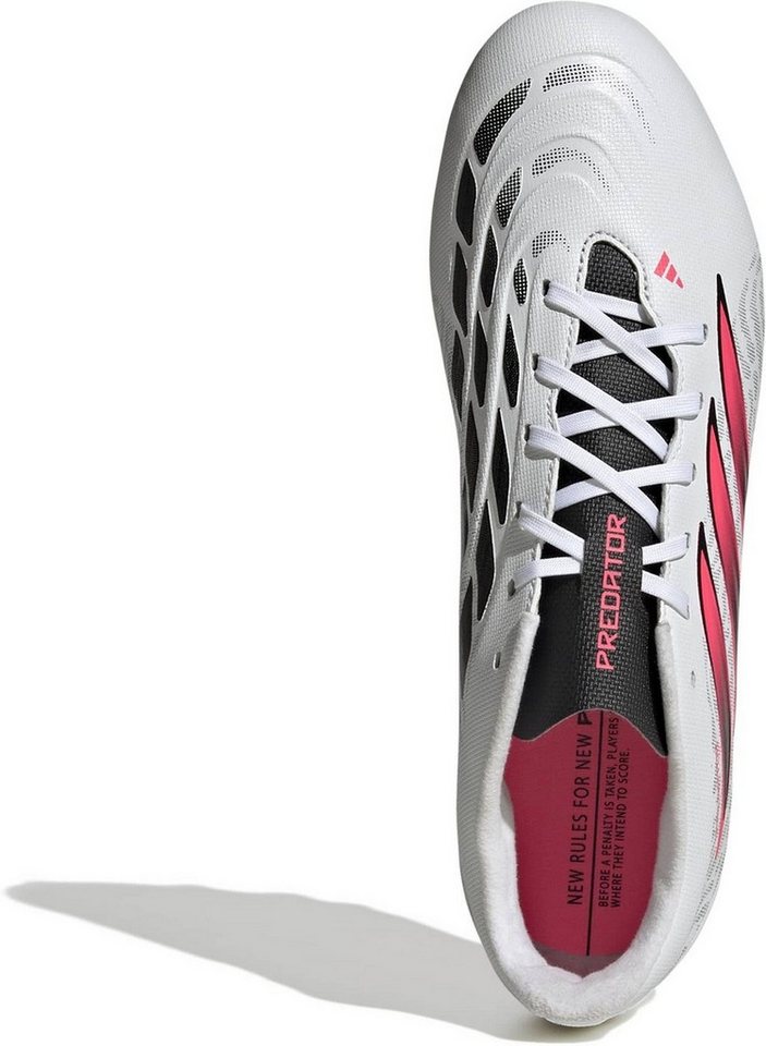 adidas Sportswear Predator Club Fußballschuh FG/MG White/Solar Turbo/Black Fußballschuh