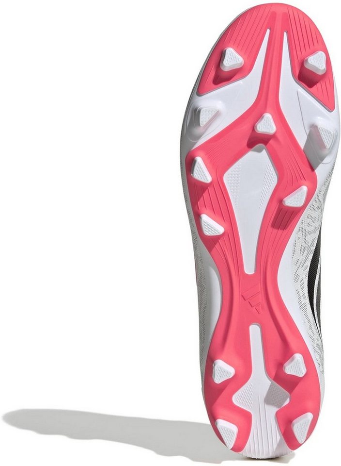 adidas Sportswear Predator Club Fußballschuh FG/MG White/Solar Turbo/Black Fußballschuh Bild 4