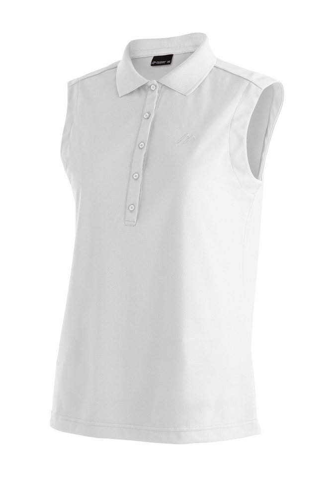Maier Sports Outdoorbluse Maier Sports Ulrike Sleeveless Poloshirt Damen